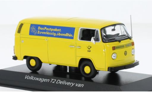 Miniature Volkswagen T2 1/43 Maxichamps fourgon Allemand Bundespost 1972 Volkswagen T2 1/43 Maxichamps fourgon Allemand Bundespost 1972 miniature