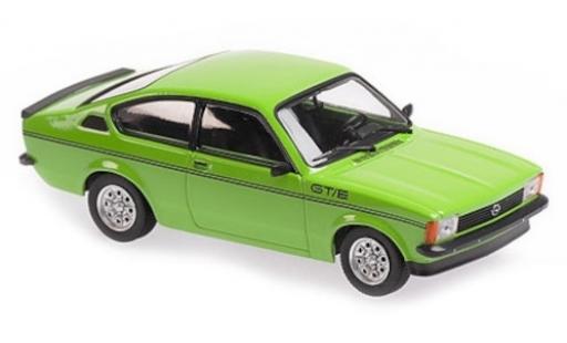 Miniature Opel Kadett 1/43 Maxichamps C GT/E verte 1978 Opel Kadett 1/43 Maxichamps C GT/E verte 1978 miniature