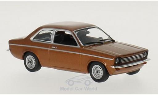 Miniature Opel Kadett E 1/43 Maxichamps C metallise marron 1974 Opel Kadett E 1/43 Maxichamps C metallise marron 1974 miniature
