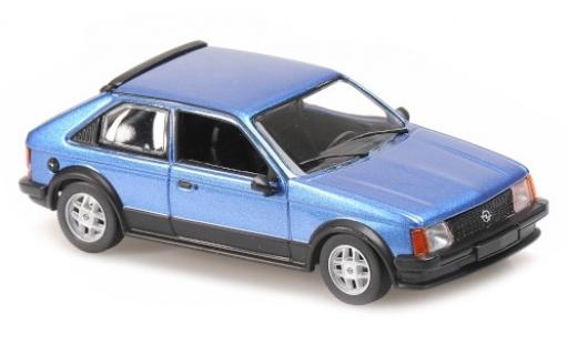 Miniature Opel Kadett 1/43 Maxichamps D SR metallise bleue 1982 Opel Kadett 1/43 Maxichamps D SR metallise bleue 1982 miniature