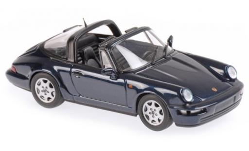 Miniature Porsche 964 1/43 Maxichamps 911 () Carrera 2 Targa metallise verte 1991 Porsche 964 1/43 Maxichamps 911 () Carrera 2 Targa metallise verte 1991 miniature