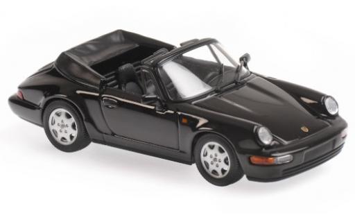 Miniature Porsche 964 1/43 Maxichamps 911 Carrera 4 Cabriolet () noire 1990 Porsche 964 1/43 Maxichamps 911 Carrera 4 Cabriolet () noire 1990 miniature