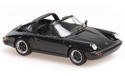 Miniature Porsche 930 Targa 1/43 Maxichamps 911 Targa noire 1977 Porsche 930 Targa 1/43 Maxichamps 911 Targa noire 1977 miniature