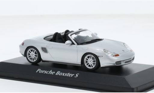 Miniature Porsche Boxster 1/43 Maxichamps S grise 2002 1:43 Porsche Boxster 1/43 Maxichamps S grise 2002 1:43 miniature