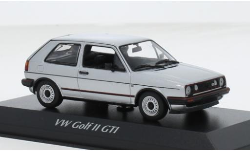 Miniature Volkswagen Golf 1/43 Maxichamps II GTI 16V grise 1985 1:43 Volkswagen Golf 1/43 Maxichamps II GTI 16V grise 1985 1:43 miniature