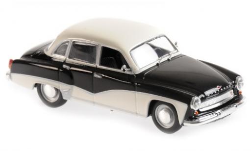 Miniature Wartburg 311 1/43 Maxichamps noire/blanche 1959 Wartburg 311 1/43 Maxichamps noire/blanche 1959 miniature