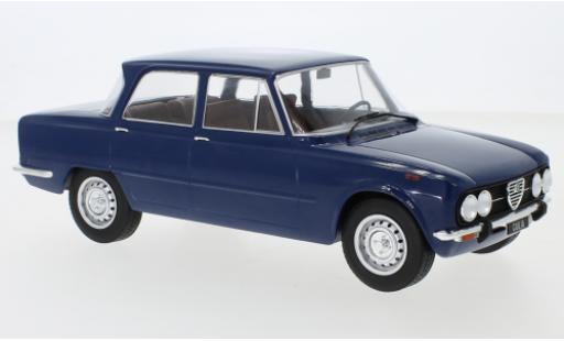 Miniature Alfa Romeo Giulia 1/18 MCG Nuova Super bleue 1974 Alfa Romeo Giulia 1/18 MCG Nuova Super bleue 1974 miniature