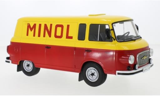 Miniature Barkas B 1000 1/18 MCG Kastenwagen jaune/rouge Minol 1970 Barkas B 1000 1/18 MCG Kastenwagen jaune/rouge Minol 1970 miniature