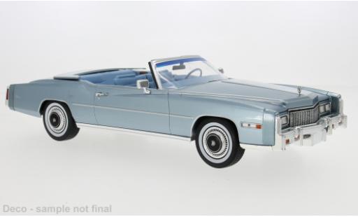 Miniature Cadillac Eldorado 1/18 MCG Cabriolet metallise bleue 1976 1:18 Cadillac Eldorado 1/18 MCG Cabriolet metallise bleue 1976 1:18 miniature