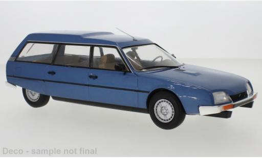 Miniature Citroen CX 1/18 MCG Break metallise bleue 1976 Citroen CX 1/18 MCG Break metallise bleue 1976 miniature