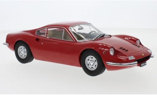 Miniature Ferrari Dino 1/18 MCG 246 GT rouge 1969 Ferrari Dino 1/18 MCG 246 GT rouge 1969 miniature