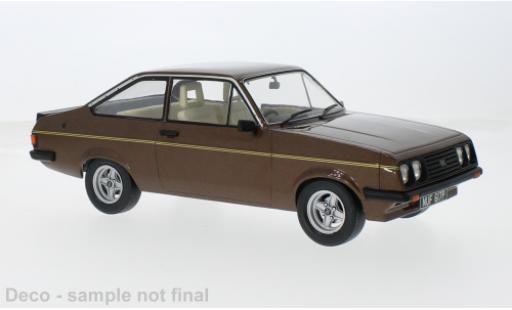 Miniature Ford Escort 1/18 MCG MK II RS 2000 metallise marron 1977 1:18 Ford Escort 1/18 MCG MK II RS 2000 metallise marron 1977 1:18 miniature
