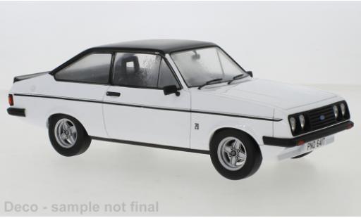 Miniature Ford Escort 1/18 MCG MK II RS 2000 blanche/matt-noire 1977 Ford Escort 1/18 MCG MK II RS 2000 blanche/matt-noire 1977 miniature