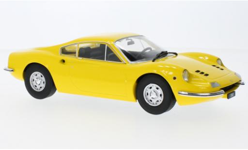 Miniature Ferrari Dino 1/18 MCG 246 GT jaune 1969 Ferrari Dino 1/18 MCG 246 GT jaune 1969 miniature