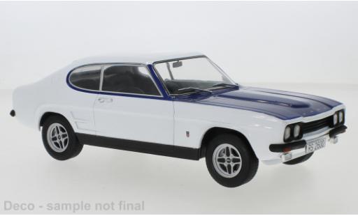 Miniature Ford Capri 1/18 MCG MK I RS 2600 blanche/bleue 1973 Ford Capri 1/18 MCG MK I RS 2600 blanche/bleue 1973 miniature