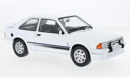 Miniature Ford Escort 1/18 MCG MK III RS Turbo blanche 1985 Ford Escort 1/18 MCG MK III RS Turbo blanche 1985 miniature