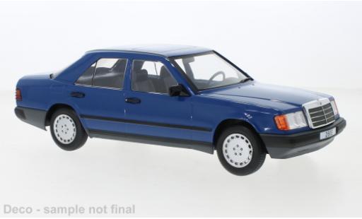 Miniature Mercedes 260 1/18 MCG E (W124) bleue 1984 Mercedes 260 1/18 MCG E (W124) bleue 1984 miniature