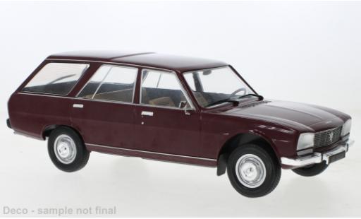 Miniature Peugeot 504 1/18 MCG Break rouge foncé 1976 Peugeot 504 1/18 MCG Break rouge foncé 1976 miniature