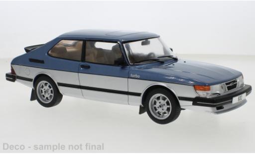 Miniature Saab 900 1/18 MCG Turbo metallise bleu foncé/d 1981 Saab 900 1/18 MCG Turbo metallise bleu foncé/d 1981 miniature
