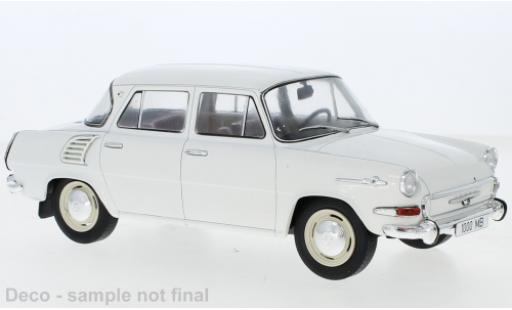 Miniature Skoda 1000 1/18 MCG MB blanche 1964 Skoda 1000 1/18 MCG MB blanche 1964 miniature