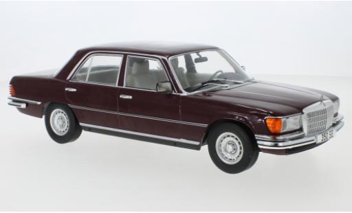 Miniature Mercedes 350 1/18 MCG SE (W116) rouge 1972 Mercedes 350 1/18 MCG SE (W116) rouge 1972 miniature