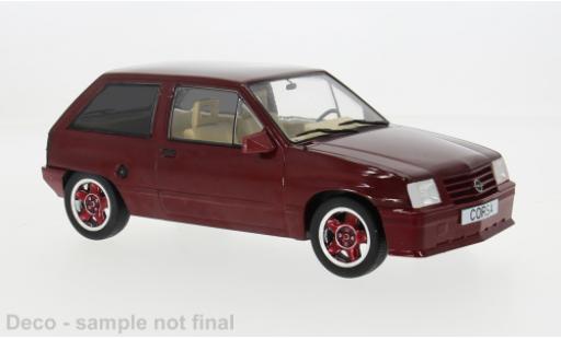 Miniature Opel Corsa 1/18 MCG A Custom metallise rouge 1983 1:18 Opel Corsa 1/18 MCG A Custom metallise rouge 1983 1:18 miniature