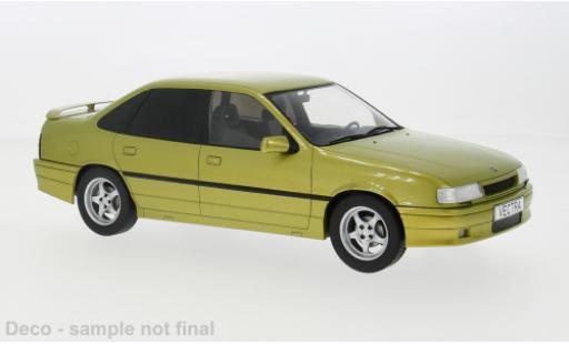 Miniature Opel Vectra 1/18 MCG A 2000 metallise jaune 1988 1:18 Opel Vectra 1/18 MCG A 2000 metallise jaune 1988 1:18 miniature