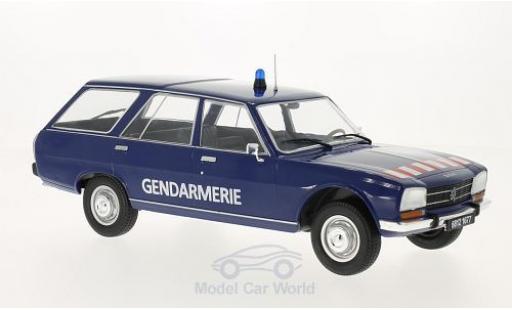 Miniature Peugeot 504 Break 1/18 MCG Break bleue Gendarmerie 1976 Türen und Hauben geschlossen Peugeot 504 Break 1/18 MCG Break bleue Gendarmerie 1976 Türen und Hauben geschlossen miniature
