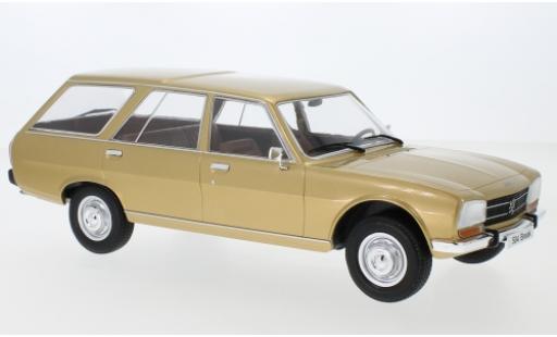Miniature Peugeot 504 1/18 MCG Break gold 1976 Peugeot 504 1/18 MCG Break gold 1976 miniature