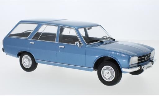 Miniature Peugeot 504 1/18 MCG Break metallise bleue 1976 Peugeot 504 1/18 MCG Break metallise bleue 1976 miniature