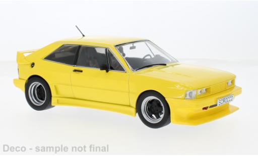 Miniature Volkswagen Scirocco 1/18 MCG Rieger GTO jaune 1980 1:18 Volkswagen Scirocco 1/18 MCG Rieger GTO jaune 1980 1:18 miniature