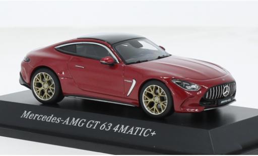 Miniature Mercedes AMG GT 1/43 I iScale 63 rouge 1:43 Mercedes AMG GT 1/43 I iScale 63 rouge 1:43 miniature