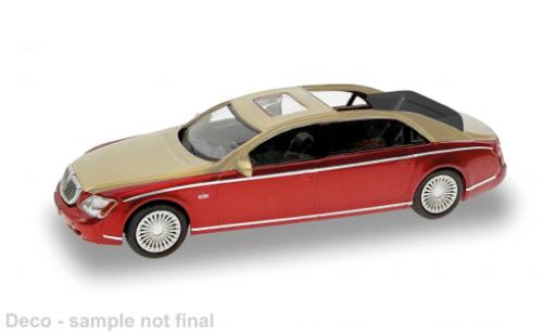 Miniature Maybach 62 1/87 Micro City 87 S rouge/gold 2002 1:87 Maybach 62 1/87 Micro City 87 S rouge/gold 2002 1:87 miniature