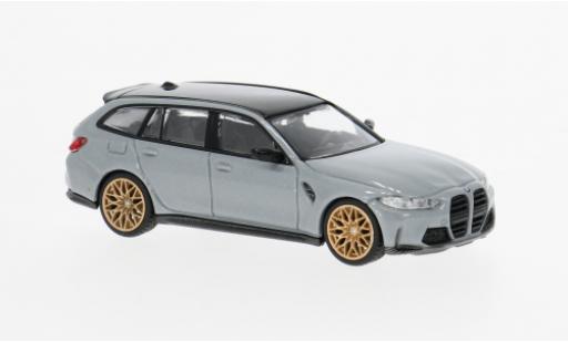 Miniature Bmw M3 1/64 Mini GT Competition (G81) grise 2024 1:64 Bmw M3 1/64 Mini GT Competition (G81) grise 2024 1:64 miniature