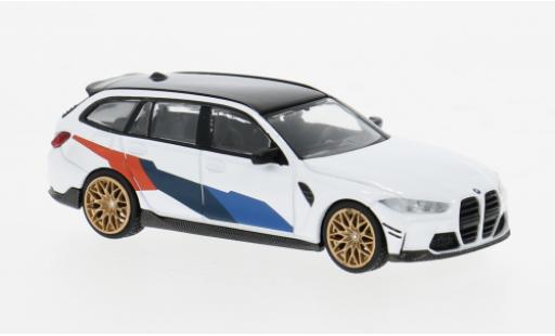 Miniature Bmw M3 1/64 Mini GT M Performance Touring blanche/Dekor 1:64 Bmw M3 1/64 Mini GT M Performance Touring blanche/Dekor 1:64 miniature