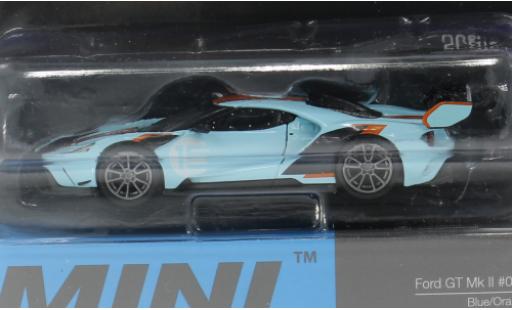 Miniature Ford GT 1/64 Mini GT MK II Gulf 1:64 Ford GT 1/64 Mini GT MK II Gulf 1:64 miniature
