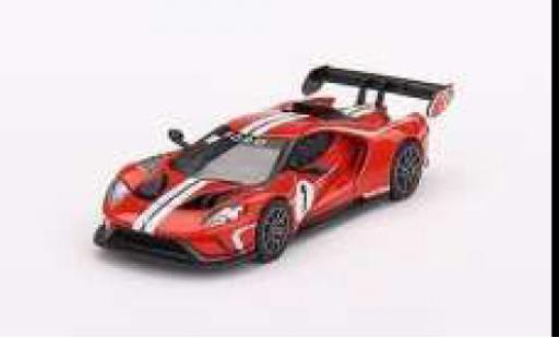 Miniature Ford GT 1/64 Mini GT MK II rouge/Dekor 1:64 Ford GT 1/64 Mini GT MK II rouge/Dekor 1:64 miniature