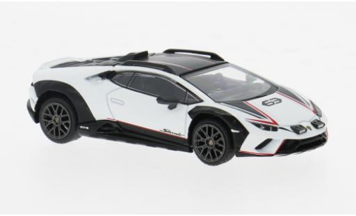 Miniature Lamborghini Huracan 1/64 Mini GT Sterrato Bianco Asopo blanche/noire 1:64 Lamborghini Huracan 1/64 Mini GT Sterrato Bianco Asopo blanche/noire 1:64 miniature