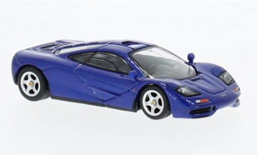 Miniature McLaren F1 1/64 Mini GT bleue 1:64 McLaren F1 1/64 Mini GT bleue 1:64 miniature