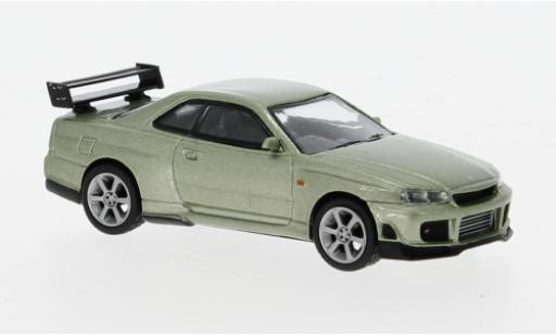 Miniature Nissan Skyline 1/64 Mini GT GT-R (R34) Tommykaira R-z verte 1:64 Nissan Skyline 1/64 Mini GT GT-R (R34) Tommykaira R-z verte 1:64 miniature