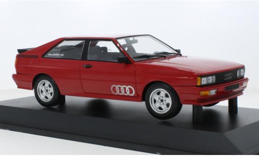 Miniature Audi Quattro 1/18 Minichamps rouge 1980 1:18 Audi Quattro 1/18 Minichamps rouge 1980 1:18 miniature