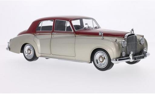Miniature Bentley S2 1/18 Minichamps metallise beige/rouge RHD 1960 Bentley S2 1/18 Minichamps metallise beige/rouge RHD 1960 miniature