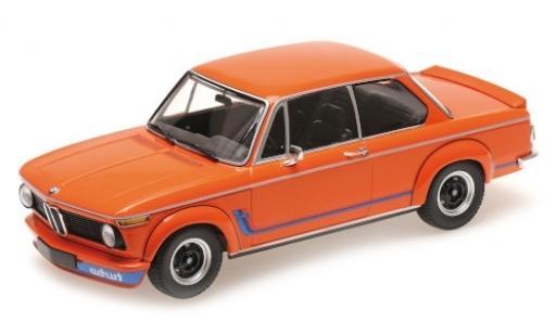Miniature Bmw 2002 1/18 Minichamps Turbo orange/Dekor 1973 Bmw 2002 1/18 Minichamps Turbo orange/Dekor 1973 miniature