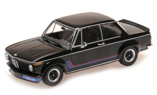 Miniature Bmw 2002 1/18 Minichamps Turbo noire/Dekor 1973 Bmw 2002 1/18 Minichamps Turbo noire/Dekor 1973 miniature