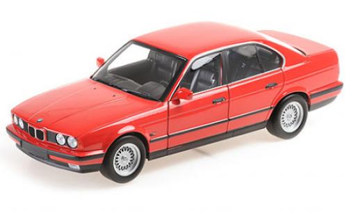 Miniature Bmw 535 1/18 Minichamps i (E34) rouge 1988 Bmw 535 1/18 Minichamps i (E34) rouge 1988 miniature