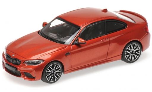 Miniature Bmw M2 1/43 Minichamps Competition metallise orange 2019 Bmw M2 1/43 Minichamps Competition metallise orange 2019 miniature