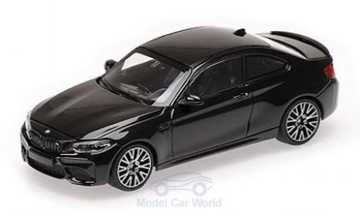 Miniature Bmw M2 1/43 Minichamps Competition metallise noire 2019 Bmw M2 1/43 Minichamps Competition metallise noire 2019 miniature