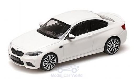 Miniature Bmw M2 1/43 Minichamps Competition blanche 2019 Bmw M2 1/43 Minichamps Competition blanche 2019 miniature