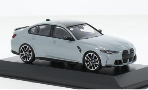 Miniature Bmw M3 1/43 Minichamps Competition (G80) metallise grise/carbon 2020 1:43 Bmw M3 1/43 Minichamps Competition (G80) metallise grise/carbon 2020 1:43 miniature