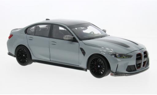 Miniature Bmw M3 1/18 Minichamps CS metallise grise 2023 1:18 Bmw M3 1/18 Minichamps CS metallise grise 2023 1:18 miniature